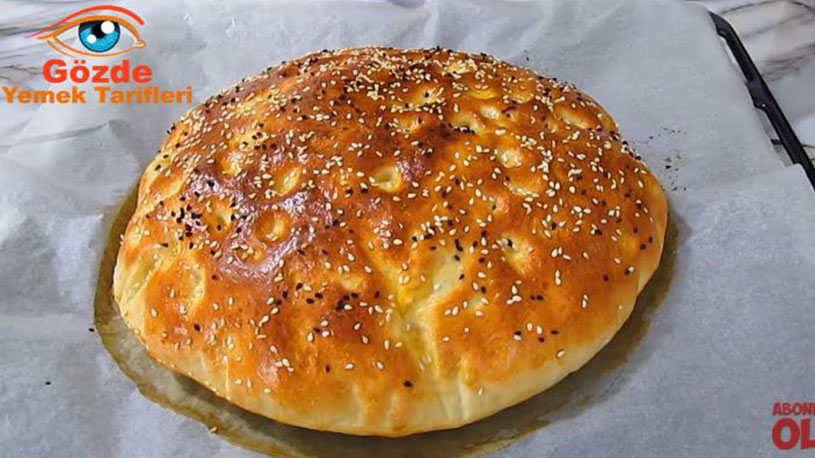 Hafta Sonuna Havalı Balon Pide Çörek Tarifi 2