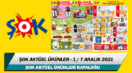 ŞOK 1 Aralık Aktüel Kataloğu Yayınlandı! Eviniz için birbirinden ilgi çekici ürünler var!