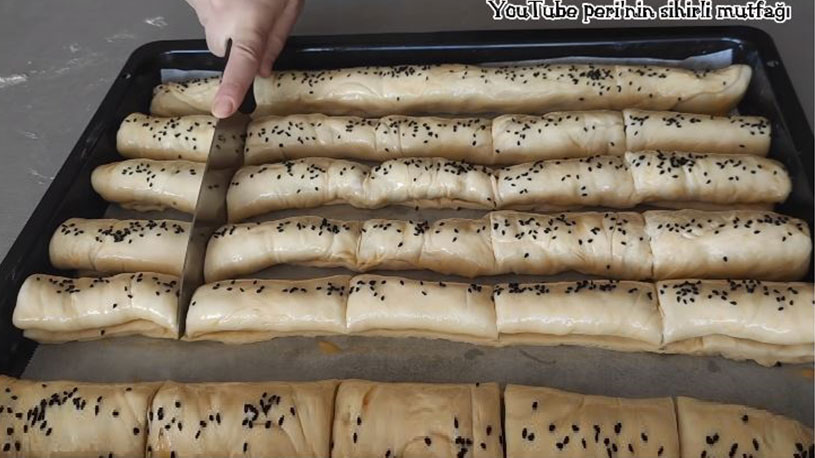 Tek Hareketle 10 Katlı Börek Tarifi 2