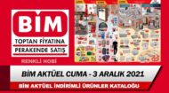 BİM 3 Aralık 2021 Aktüel Ürünleri – Giyim, Ev ürünleri, Mutfak Eşyaları