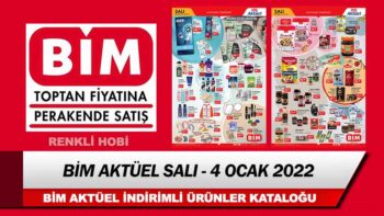 Bim Aktüel 4 Ocak 2022 – Hangi ürünlerde indirim var?