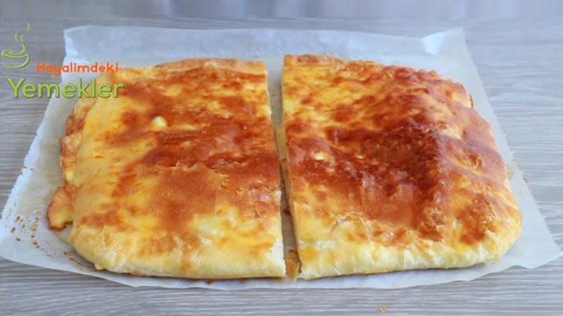 Tekniği Farklı Lezzeti Tavan Katmer Börek Tarifi 3