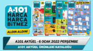 A101 Kataloğu 6 Ocak 2022 – Gıda, Giyim Oyuncak İndirimli Ürünler