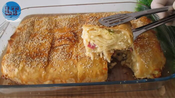 Görülmemiş Teknikli Yufkası İç Malzemede Börek Tarifi
