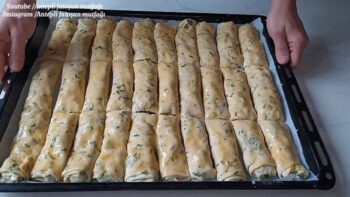 Kahvaltıya Vitamin Deposu Ispanaklı Börek Tarifi
