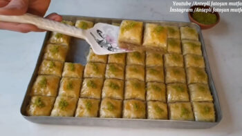 Lezzet Benden Sorulur Dedirten Baklava Tarifi