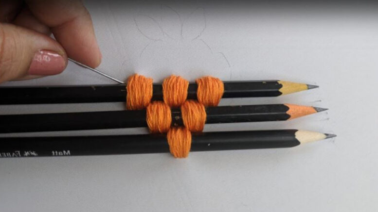 3 Kalem Varsa Süslemede Yelekte Kullanacağınız Örgü Modeli