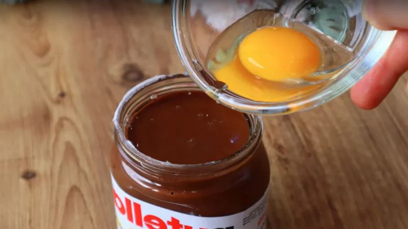 nutella ve yumurtadan denenmesi gereken tatli tarifi 1