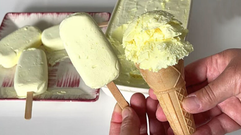 Tatlıcıların Yapttığı Püf Noktaları İle Limonlu Dondurma Tarifi