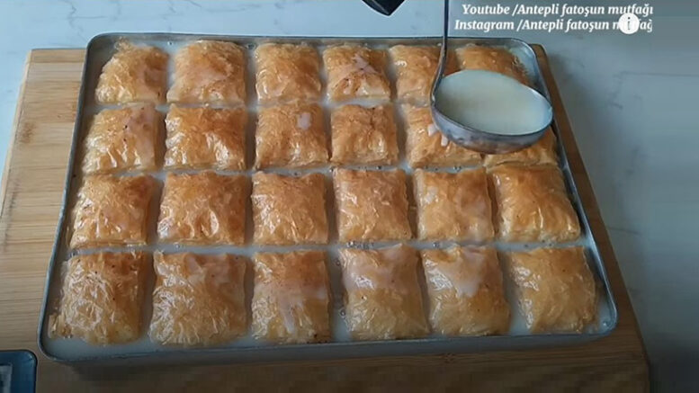 Bayramda En Çok Sipariş Alınan Yapılışı Merak Edilen Baklava Tarifi 2