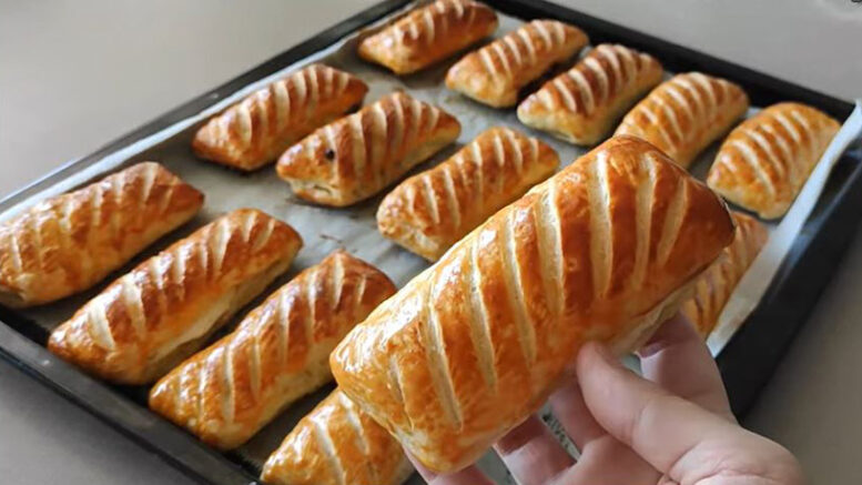 Oklava Maya Kabartma Olmadan Çıtır Börek Tarifi 2