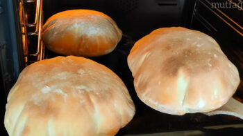 Açık Fırında Pişen Tekniği Olay Pita Ekmek Tarifi