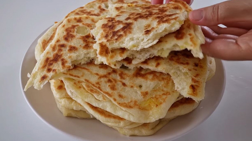Şipşak Sofrada Kat Kat Yağlı Ekmek Tarifi 2