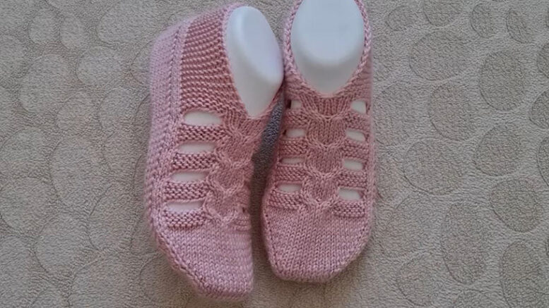 Dikişsiz Kışa Çeyizlere Patik Modeli