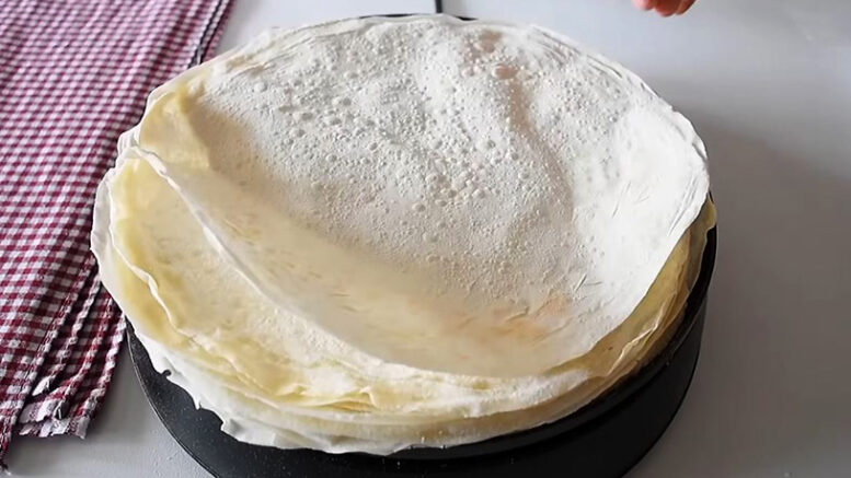 Şimdiye Kadar Boşa Almışım Dedirten Kolaylıkta Yufka Tarifi
