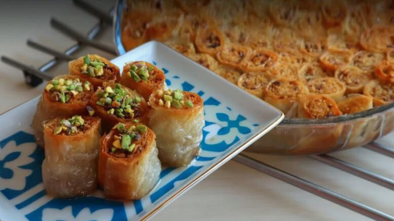 Tel Kadayıf İle Yufkadan Hazır Gibi Baklava Tarifi