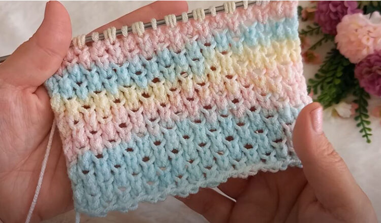 Farklı Teknik Kullanarak Fıstık Gibi Yelek Modeli