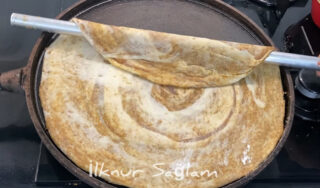 Yarım Asırlık Yöntemle Baklava Gibi Katmer Tarifi
