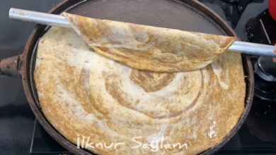 yarim asirlik yontemle baklava gibi katmer tarifi 1