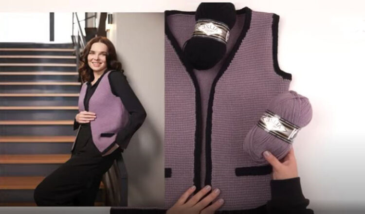 Herkesin Kolayca Yapabileceği Tarz Yelek Modeli