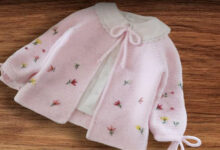 2 3 yasa uyun kollari bagcikli bebek hirka yapilisi 2