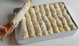 Tek Seferde Açılan Süper İnce Baklava Tarifi