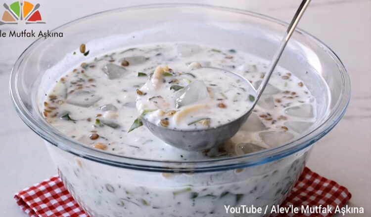 Ferahlatan Buzlu Yaz Çorbası Tarifi