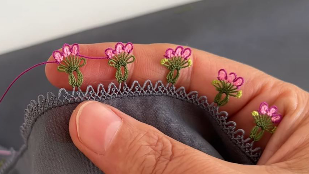 Çıtı Pıtı Tasarım Yeni İğne Oyası Örneği