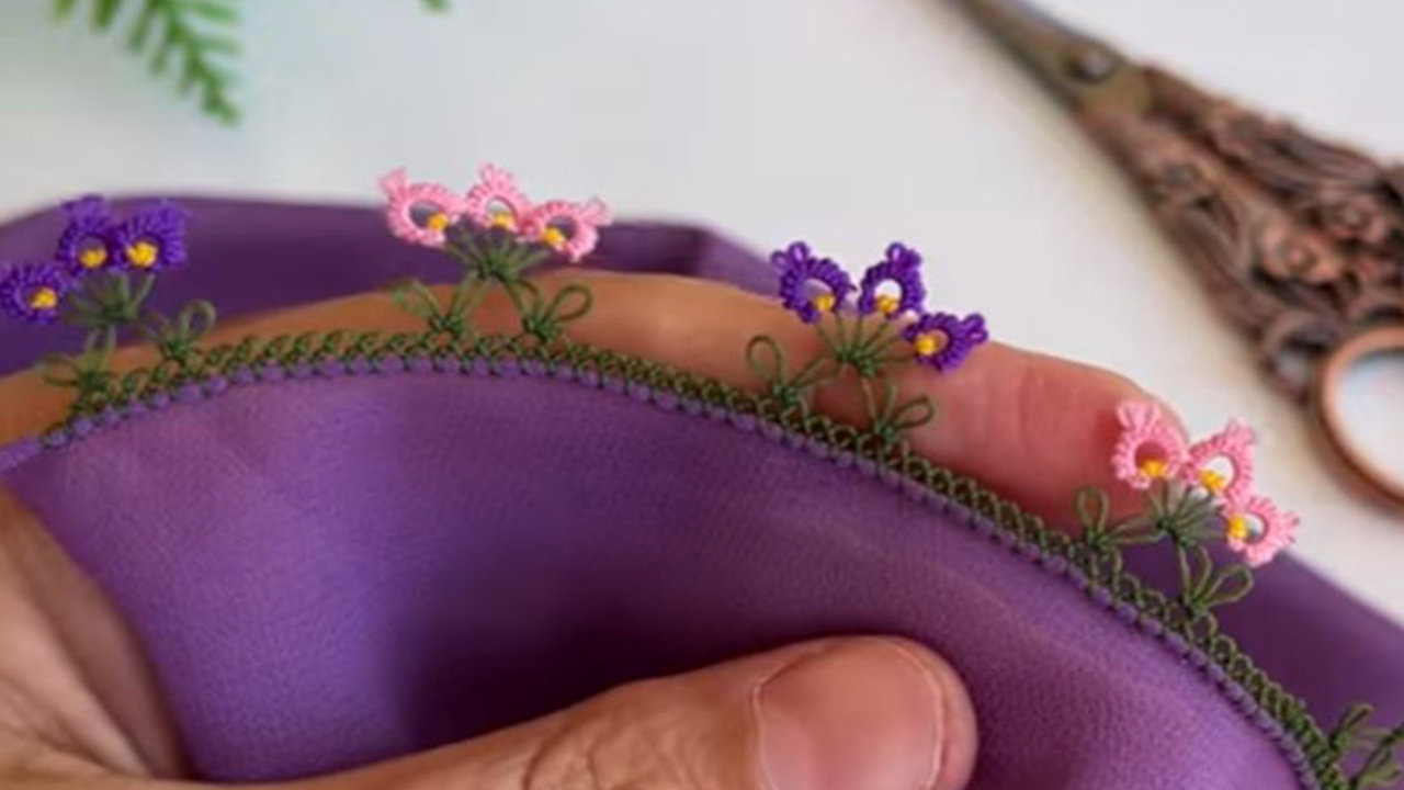 Hemen Dikkat Çeken Çok Sipariş Verilen İğne Oyası Modeli