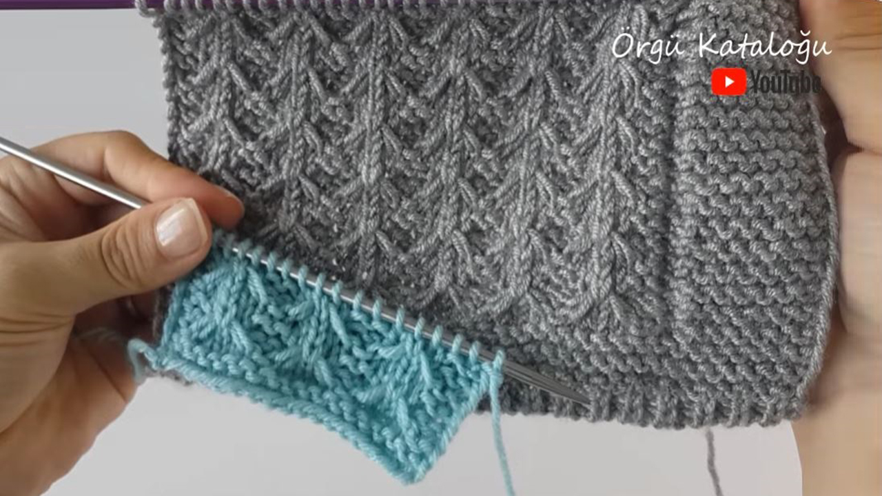 Balık Kılçığı Her Örgüye Uygun Yelek Modeli