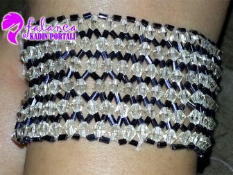 Boncuktan bileklik yapimi