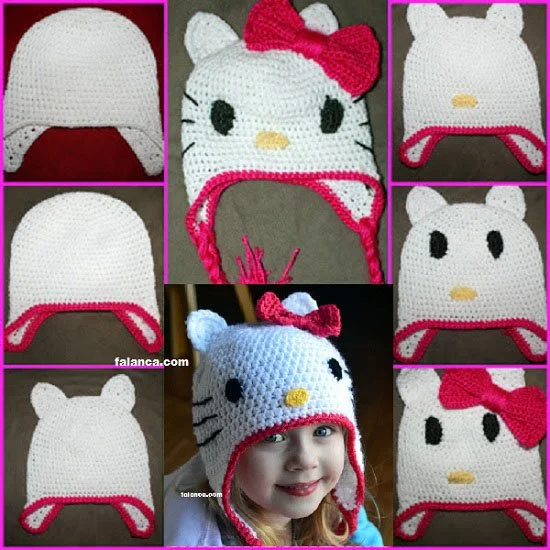 Free patterns for Hello Kitty Beanie