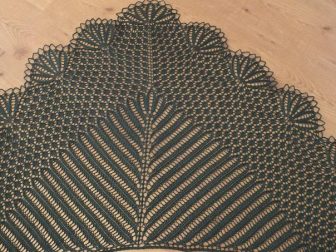 Hyrna herborgar shawl kolay sis orgu sal