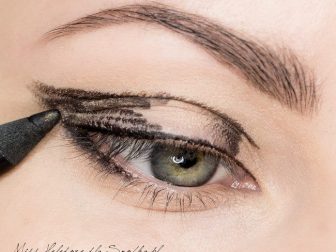 Metalik Sonbahar makyaji1