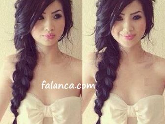 abiye sac modelelri dogal salik