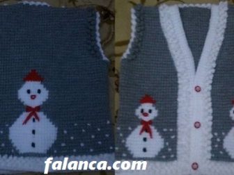 acilkamali erkek bebek yelek