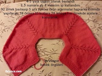 bebek yelek yapilisi 2