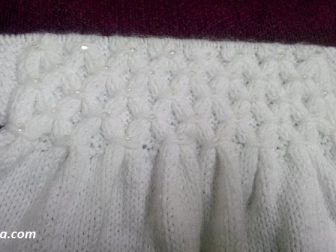 bogumlu baklava dilimli yelek