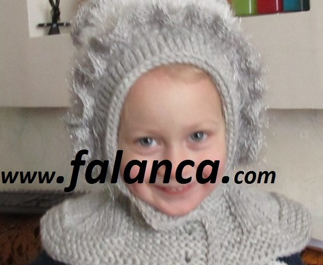 Boyunluk lu Çocuk Şapkası