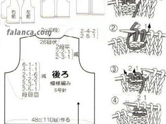 burgu baklavali bayan yelek
