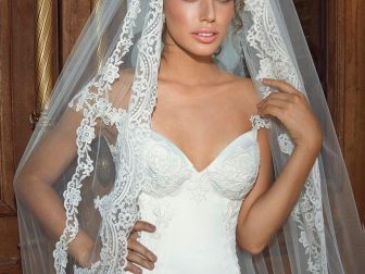 dantelli uzun duvak modelleri 3