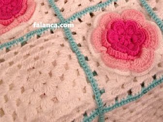 deryanin dunyasi saher sari bebek battaniye yapilisi 1