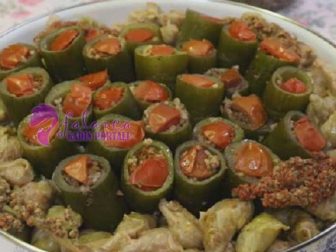 Ekşili Salatalık Dolması