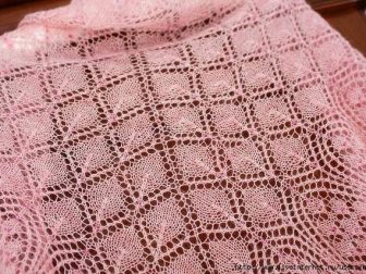 ethereal triangular shawl 1