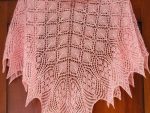 ethereal triangular shawl 2