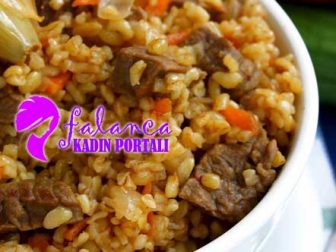 Etli Bulgur Pilavı
