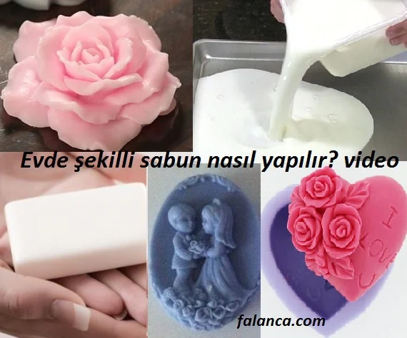 evde sekilli sabun nasil yapilir video