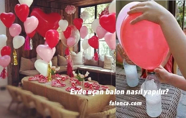 evde ucan balon yapilisi