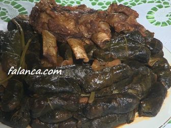 Güveçte Gongoş Dolması