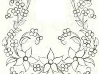 havlu kurdele nakisi cizimleri